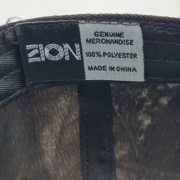 Zion Mexican Flag Hat Cap Snap Back Camouflage Camo Green Embroidered Mens - Picture 6 of 7